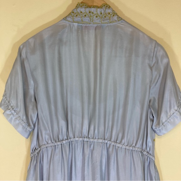 Johnny Was Embroidered Silk Dress - Picture 12 of 13